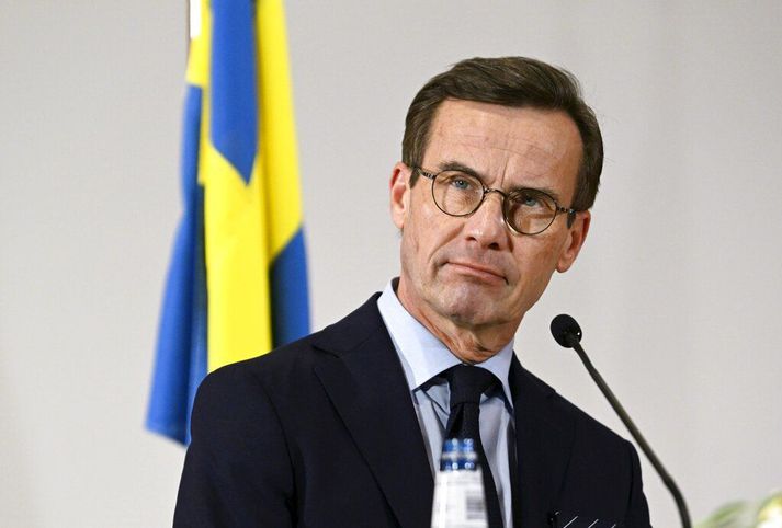 Ulf Kristersson er formaður hægriflokksins Moderaterna og forsætisráðherra Svíþjóðar.