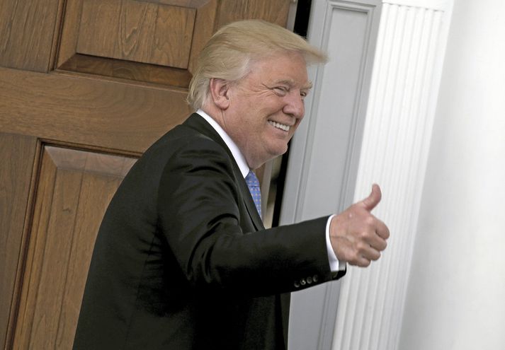 Donald Trump tekur við embætti forseta Bandaríkjanna 20. janúar næstkomandi. Nordicphotos/AFP