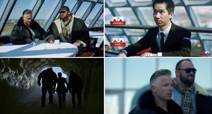 Hafþór, Sölvi, Lee og Krickic eru allir flottir í þessari mynd.