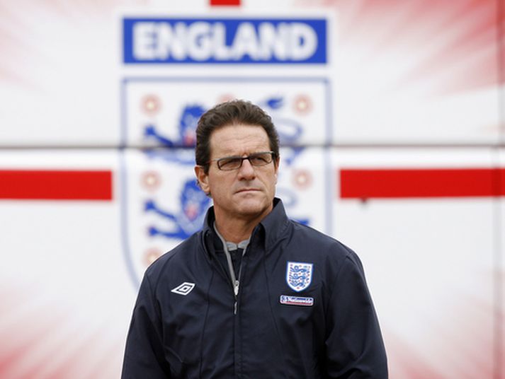 Fabio Capello, landsliðsþjálfari Englendinga.