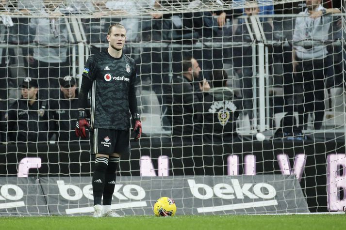 Loris Karius er farinn frá Besiktas eftir tæplega tveggja ára dvöl hjá tyrkneska félaginu.