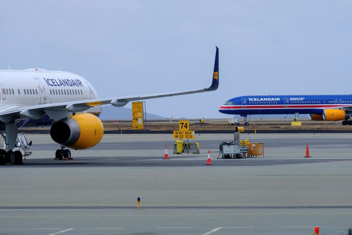 Icelandair áætlar 160 ferðir í viku frá Íslandi í vetur.