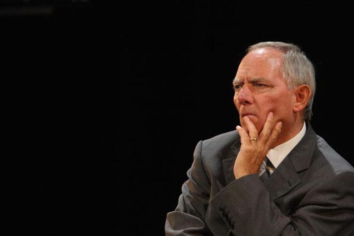 Wolfgang Schäuble, fjármálaráðherra Þýskalands.