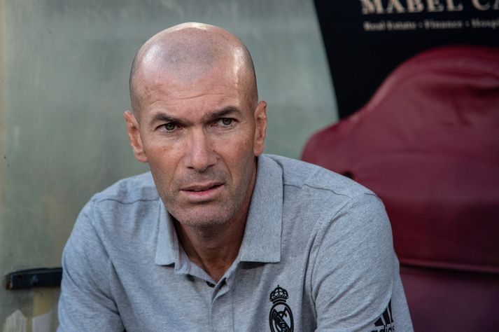 Zinedine Zidane er aftur orðinn stjóri Real Madrid.