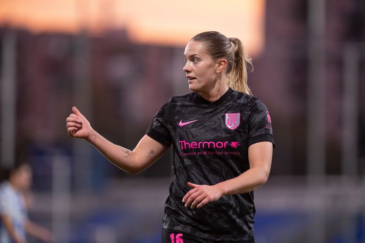 Hildur Antonsdóttir lék í sjötíu mínútur í bikarsigri Madrid.