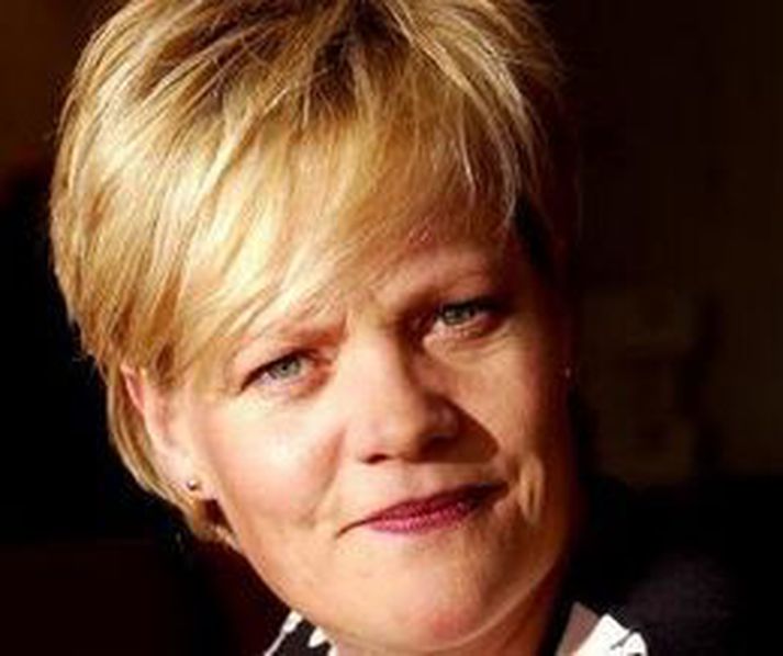 Kristin Halvorsen, fjármálaráðherra Noregs.