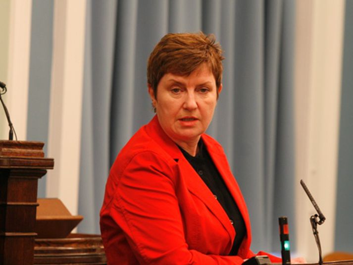 Arnbjörg Sveinsdóttir, þingflokksformaður Sjálfstæðisflokksins.