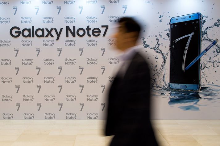 Galaxy Note 7 var settur á markað þann 19. ágúst síðastliðinn.