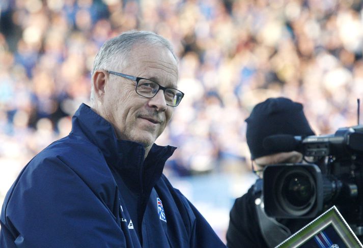 Lars Lagerbäck hefur reynst strákunum okkar vel.