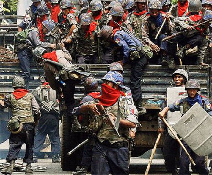 Til í allt í Burma.