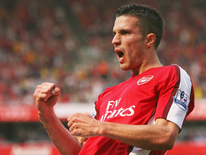 Robin van Persie, leikmaður Arsenal.
