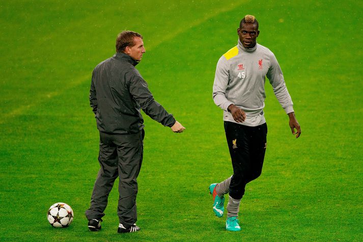 Brendan Rodgers og Mario Balotelli er ekki vel til vina.