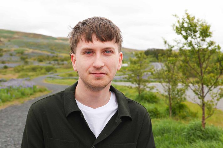 Jakob Örn Heiðarsson var á tónleikum FM95BLÖ í gærkvöld.