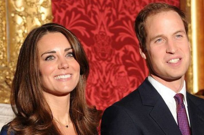 Kate Middleton og Vilhjálmur bretaprins munu ganga í það heilaga þann 29. apríl næstkomandi.