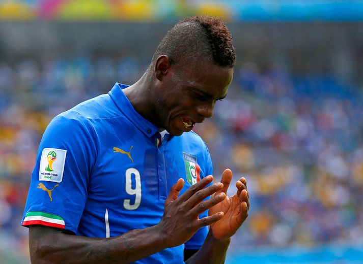 Mario Balotelli átti ekki góða leiki á HM.