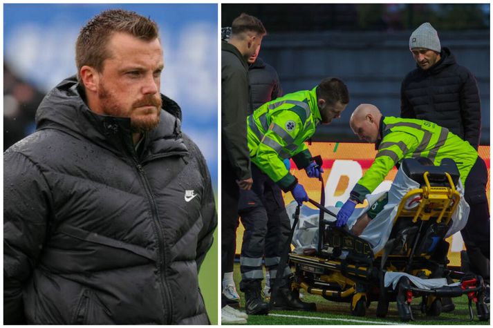 Nik Chamberlain segir skiljanlegt að lið Breiðabliks hafi verið í vægu áfalli eftir að hafa séð liðsfélaga sárkvalinn. 