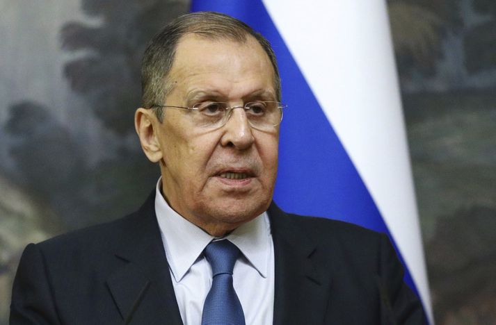 Sergei Lavrov, utanríkisráðherra Rússlands.