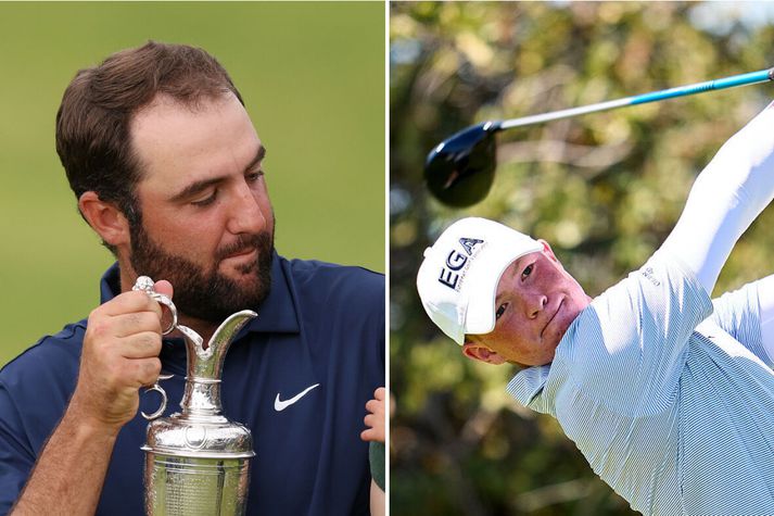 Gunnlaugur Árni er kominn með umboðsmann. Scottie Scheffler er á mála hjá sömu umboðsskrifstofu.