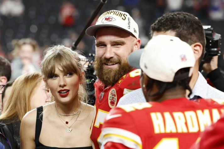 Travis Kelce er sagður að hafa eytt háum upphæðum í tískuvörur fyrir Taylor Swift.
