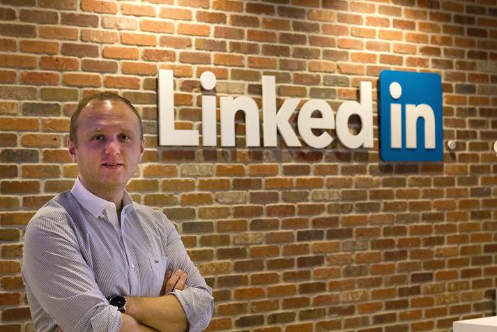 Andri Heiðar hefur starfað hjá LinkedIn frá nóvember 2012, síðan hefur fyrirtækið ráðið til sín 1.500 manns.
