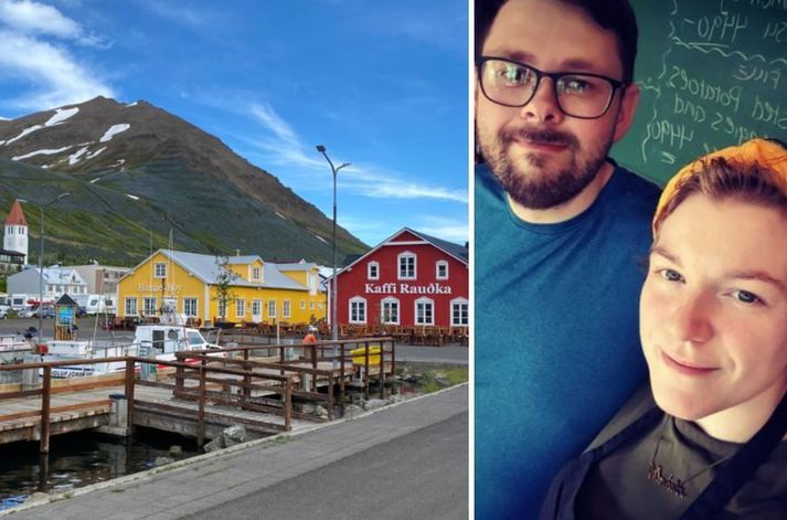 Hjónin Daníel Pétur Baldursson og Auður Ösp Hlíðdal Magnúsdóttir hafa rekið Torgið við Aðalgötu á Siglufirði í um sex og hálft ár.