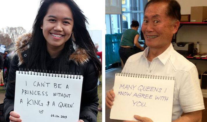 Takei er 76 ára og verður fyndnari með hverju árinu.