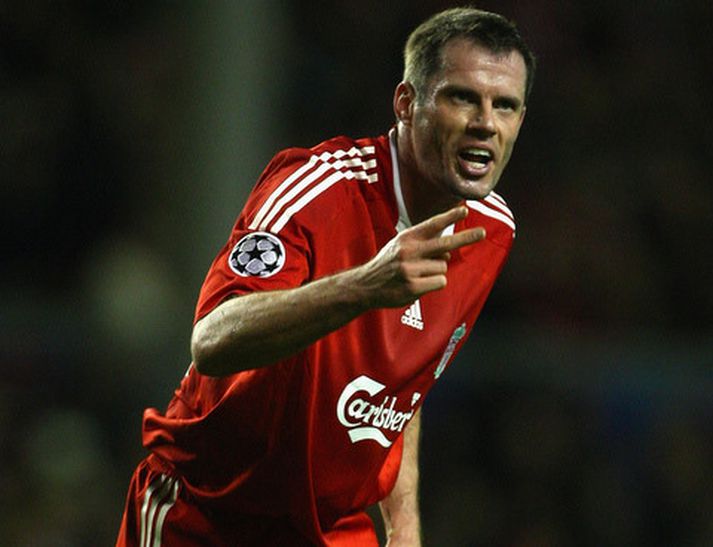 Jamie Carragher, leikmaður Liverpool.