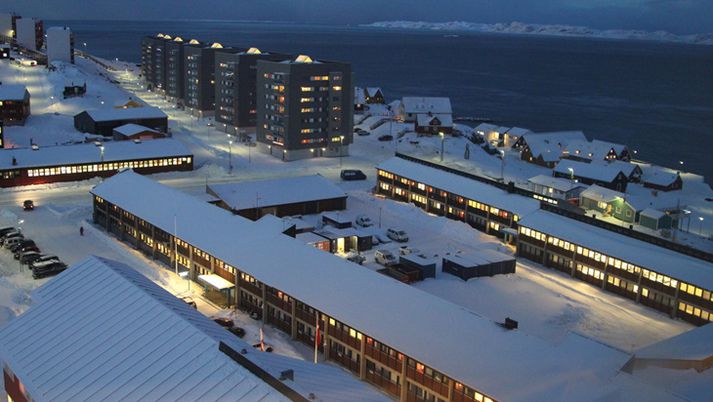 Frá Nuuk á Grænlandi.