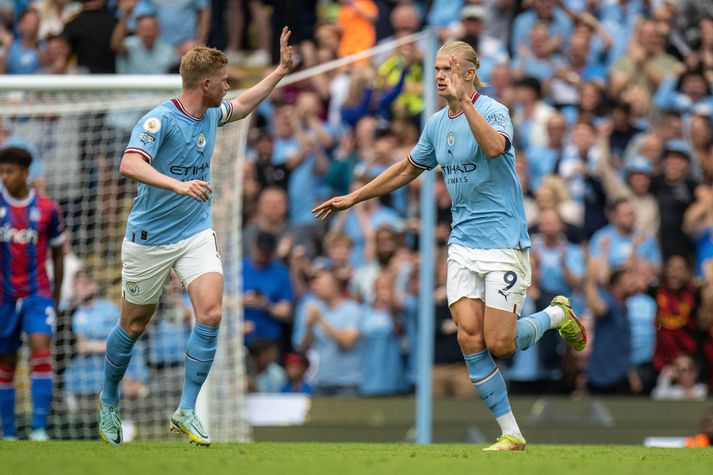 Kevin De Bruyne og Erling Braut Haaland er blanda sem bara virkar.