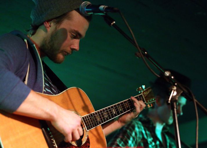 Ásgeir Trausti er með margar tilnefningar til tónlistarverðlaunanna.