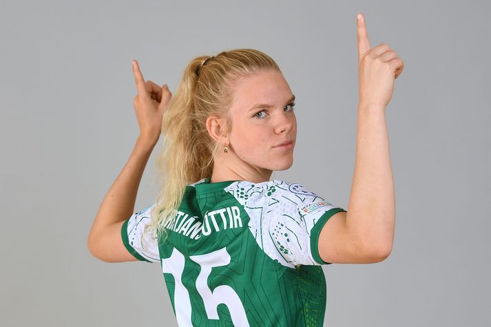 Vigdís Lilja Kristjánsdóttir var með tvær stoðsendingar fyrir Anderlecht í kvöld.