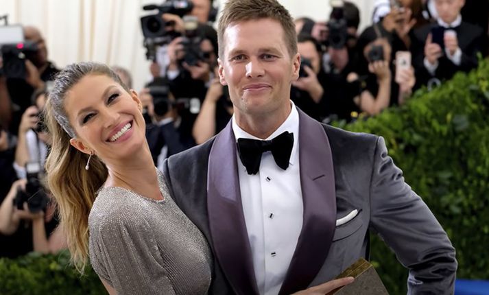 Tom Brady og Giselle á góðri stundu.