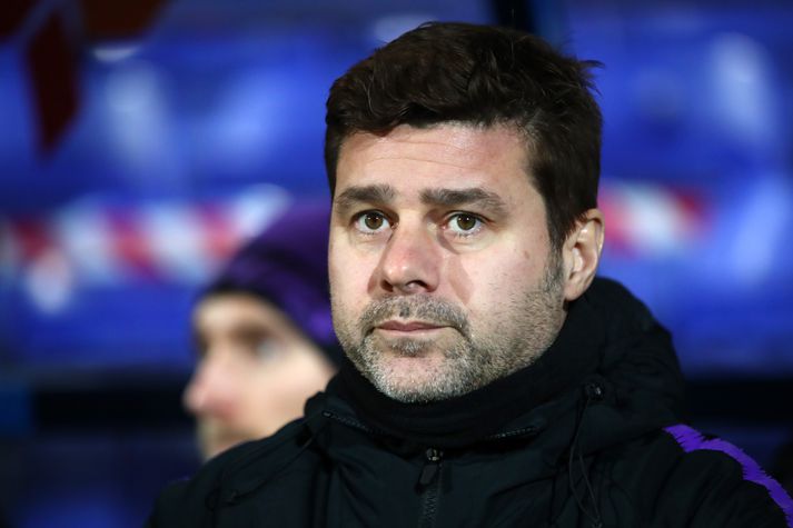 Pochettino á hliðarlínunni er hann stýrði Tottenham.