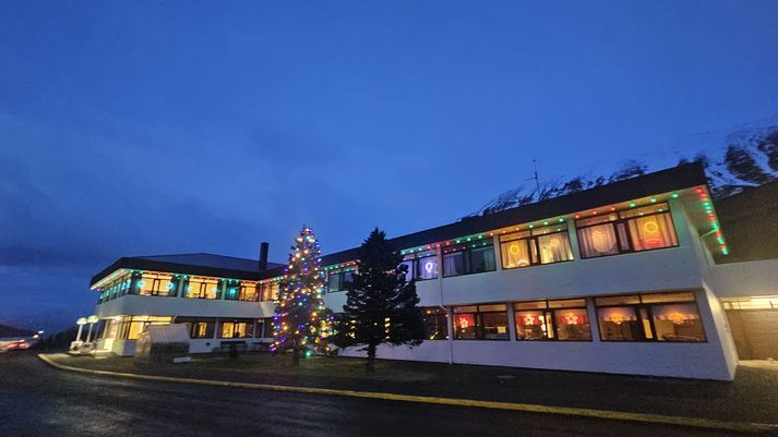 Hjúkrunarheimilið Hornbrekka í Ólafsfirði í sveitarfélaginu Fjallabyggð. 