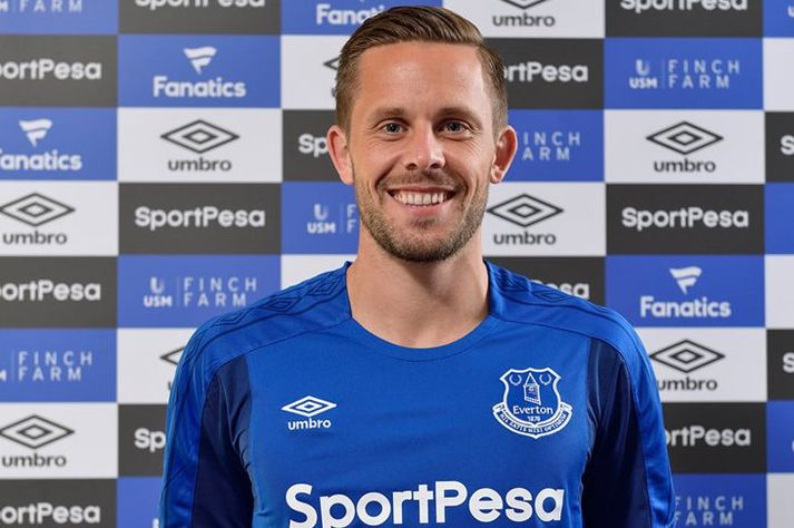 Gylfi Þór Sigurðsson er dýrasti leikmaður í sögu Everton.