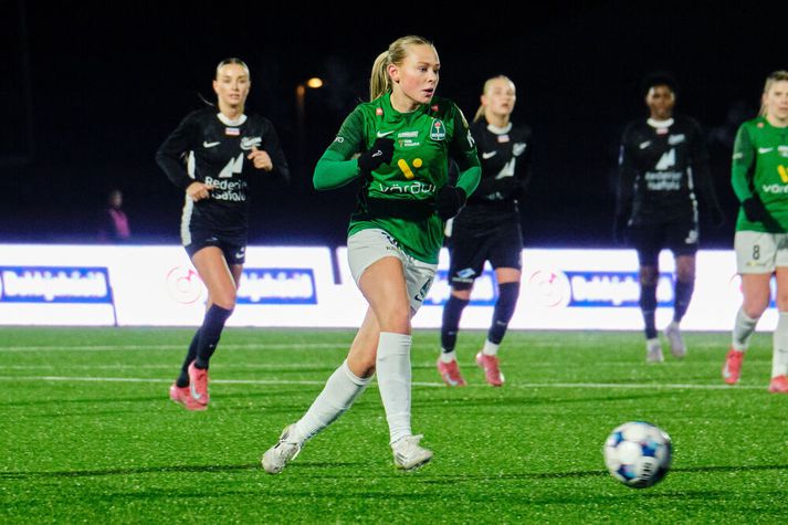 Hrafnhildur Ása Halldórsdóttir er búin að skora tíu mörk í Lengjubikarnum í vetur.