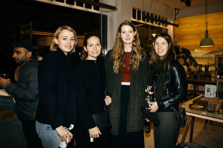 Aðalheiður Erlendsdóttir, Lilja Erlendsdóttir, Hanna María Heiðarsdóttir og Rúna Sigurðardóttir