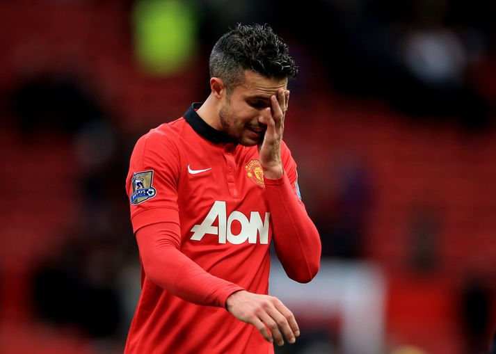 Robin van Persie, leikmaður Manchester United.