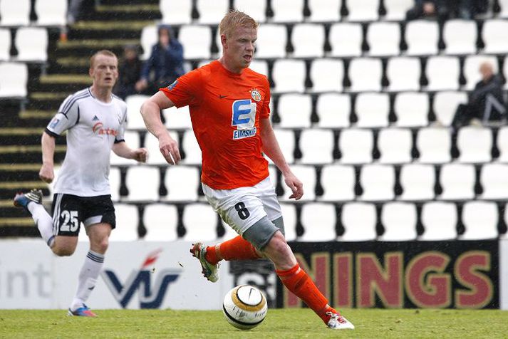 Baldur Sigurðsson hefur skorað mikilvæg mörk fyrir KR í síðustu leikjum.