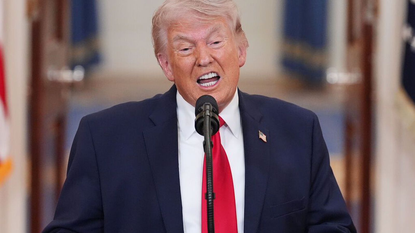 Gerði grín að Macron og eigin­konu hans með frönskum hreim