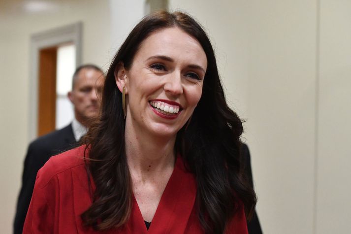 Jacinda Ardern er yngsti forsætisráðherra í sögu Nýja-Sjálands, 37 ára.