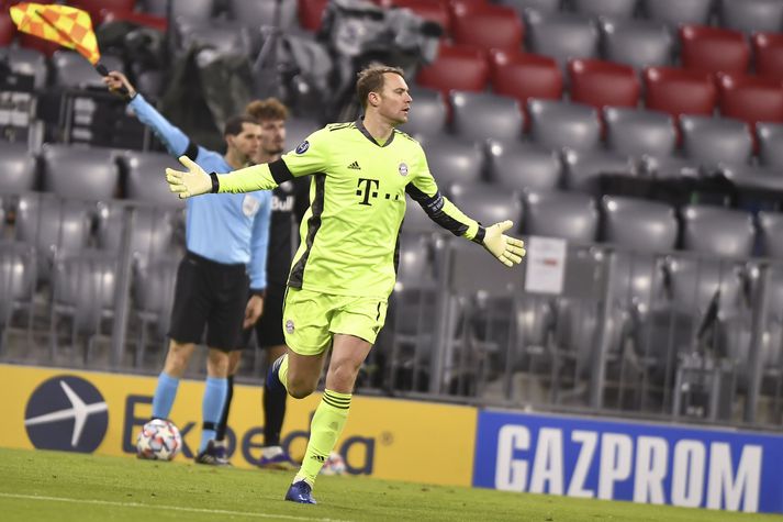 Neuer var frábær í liði Bayern í kvöld.