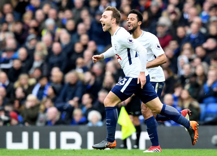 Christian Eriksen var frábær í dag