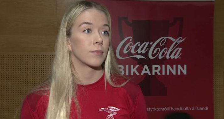Morgan Marie Þorkelsdóttir verður á ferðinni í dag í Coca Cola-bikarnum.