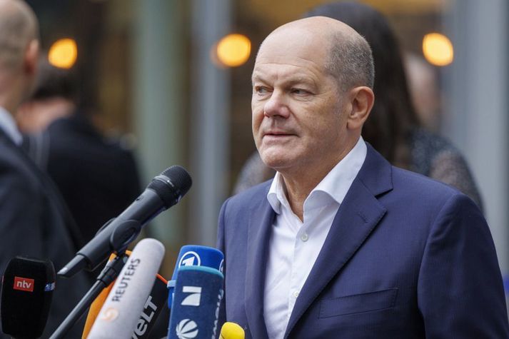 Scholz hafði óskað eftir nýju umboði ríkisstjórnarinnar í janúar. 