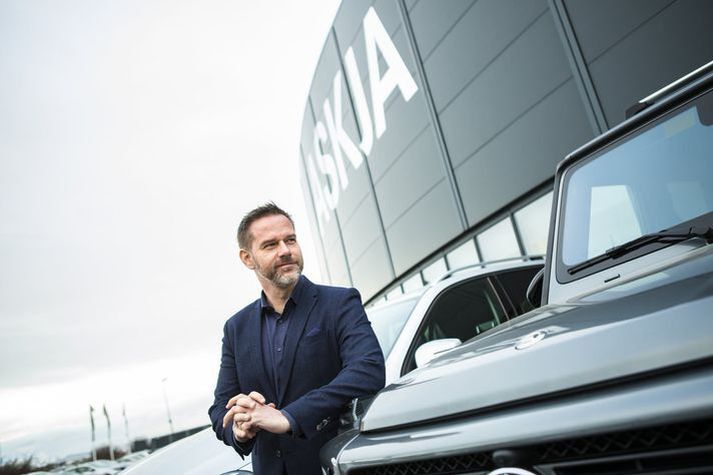 Jón Trausti Ólafsson er forstjóri Öskju og átti félag hans um átta prósenta hlut við söluna til Inchape. 