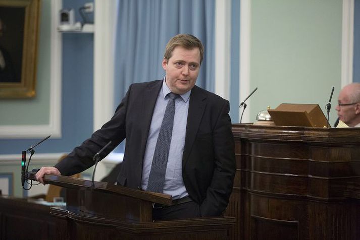 Forsætisráðherra segir skuldafrumvarpið verða kynnt í ríkisstjórn í vikunni.