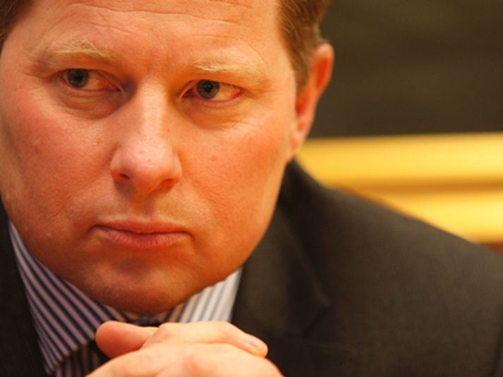 Sven Harald Oygard seðlabankastjóri.