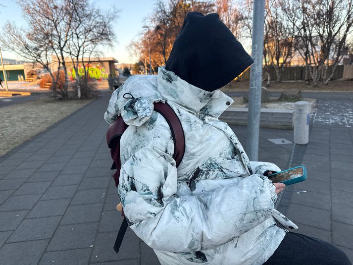 Það er símabann í Álftamýrarskóla.