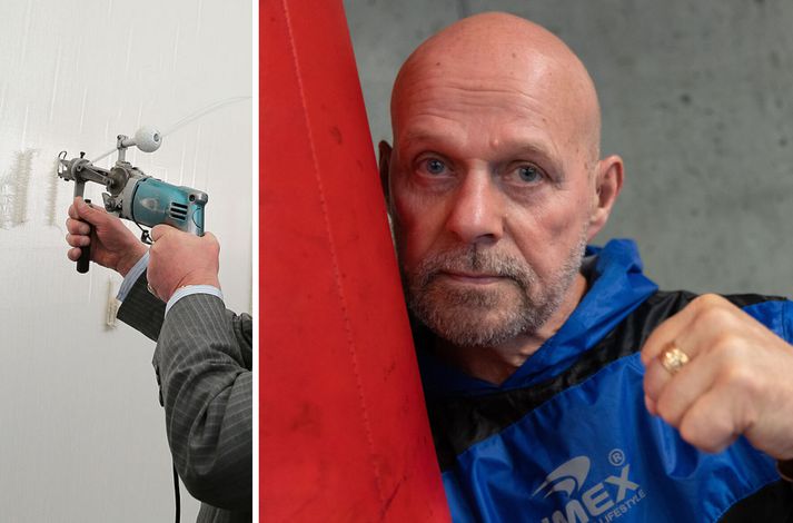 Hugleikur segir tuftvélina vera meðal þess sem hefur enn ekki skilað sér eftir þjófnaðinn en að það væri örþrifaráð að siga Bubba á þjófana.